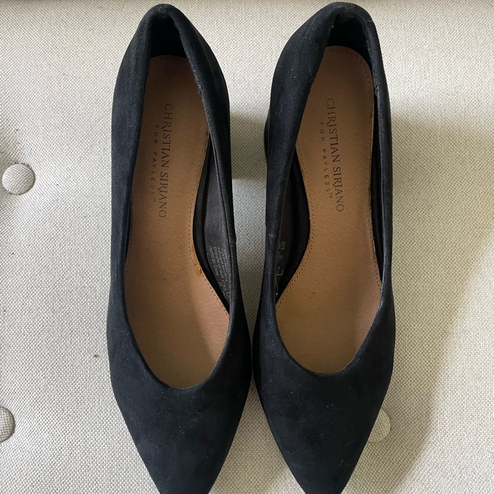 Christian Siriano Elegant Black Heels